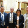 26 October 2016 National Assembly Speaker Maja Gojkovic and the PACE co-rapporteurs